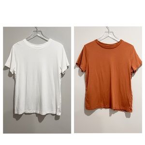 A New Day Short Sleeve Shirts Bundle of 2 Size Large